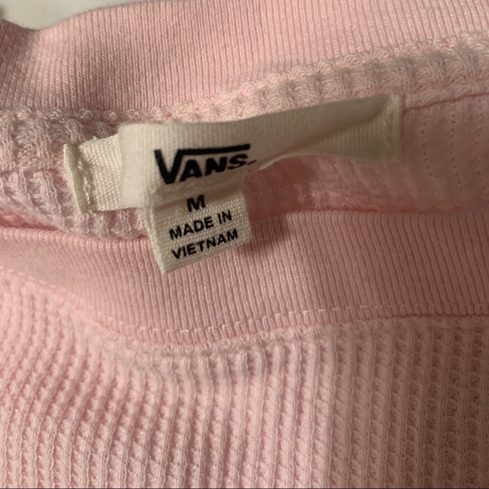 Vans Pink Long Sleeve - Picture 2 of 2